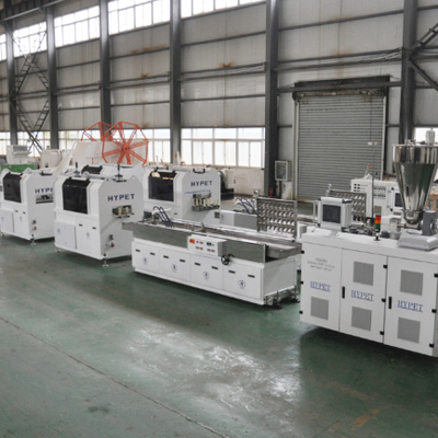 Shenzhen HYPET Δημοφιλές Μηχάνημα Εξώθησης Καλωδίων PVC Wire Duct με Μηχανή Διάτρησης και Μηχανή Δημιουργίας Αυλακώσεων