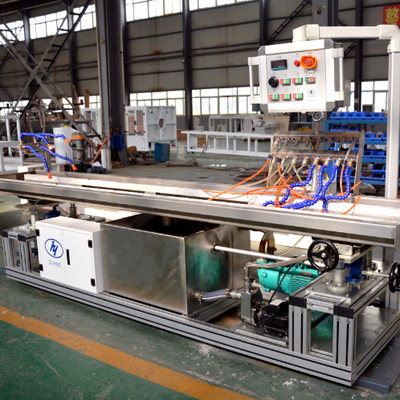 Αγορά China Popular L or V shapes corner clip profile extrusion machine PVC corner profile making machine for sales online manufacture