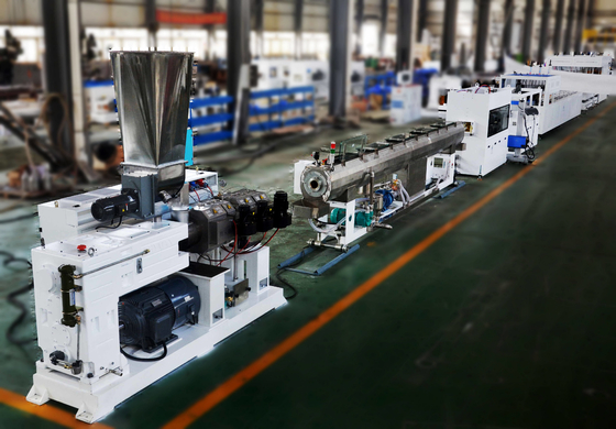 Αγορά Shenzhen HYPET Γραμμή Παραγωγής Σωλήνων PVC Υψηλής Απόδοσης Υψηλής Ταχύτητας 110-200 online manufacture