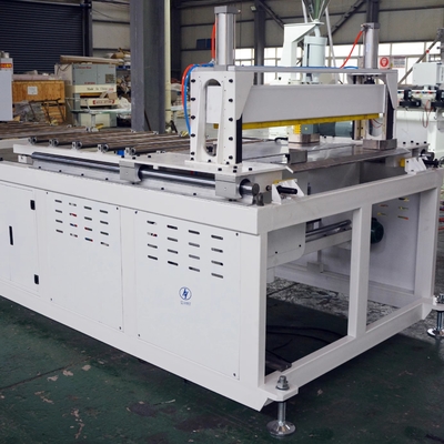 Αγορά 600/700/800mm PVC WPC Door Production Line Extrusion Machine 140/180/220mm Door Frame Profile Door Hot Stamping Carving Machinery online manufacture