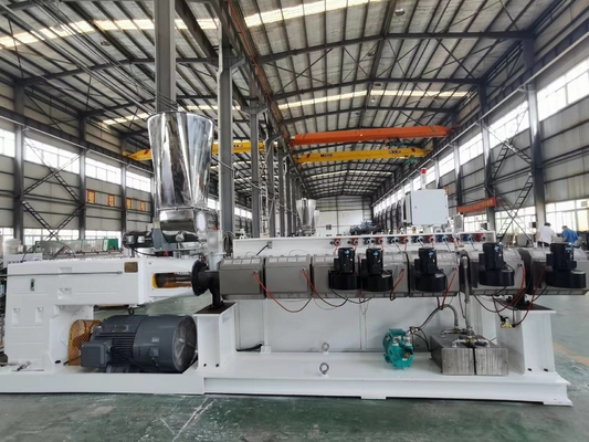 Αγορά Shenzhen HYPET PS75/38  95/38  125/38 High Efficient And High Speed Parallel Twin Screw Plastic Extruders online manufacture