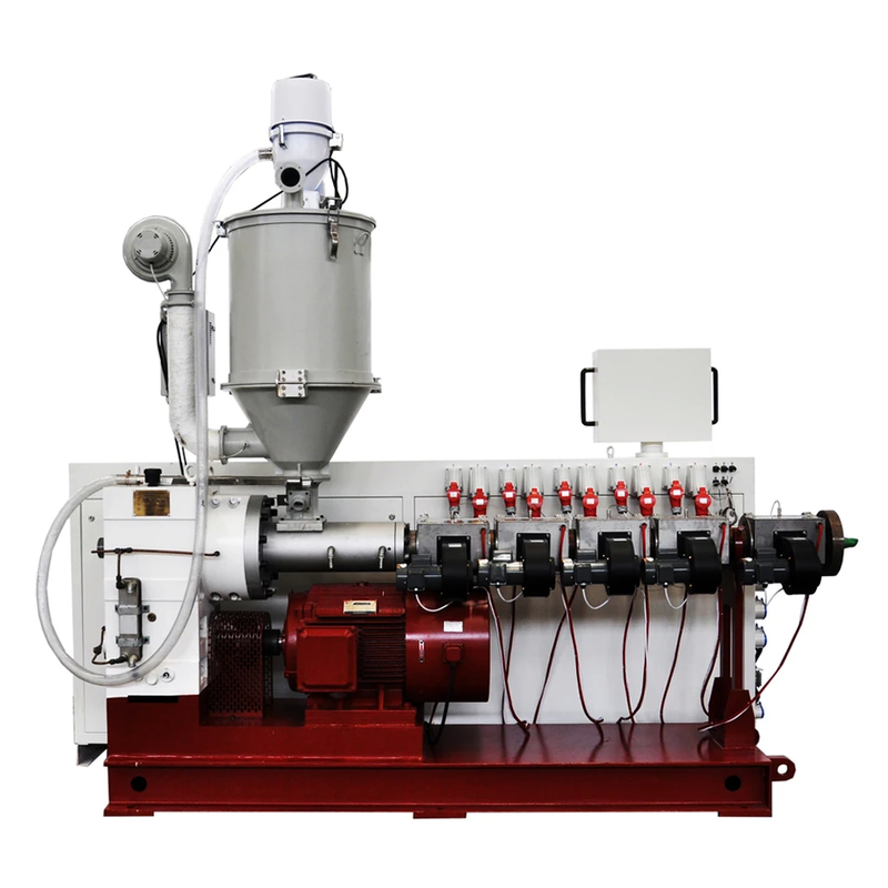 ταχύτητα HYSJ65/33 55kw Μοναδική βίδα εξωθρεπτήρα για σωλήνα PPR/PPH Τρεις στρώσεις σύνθετο σωλήνα PPR