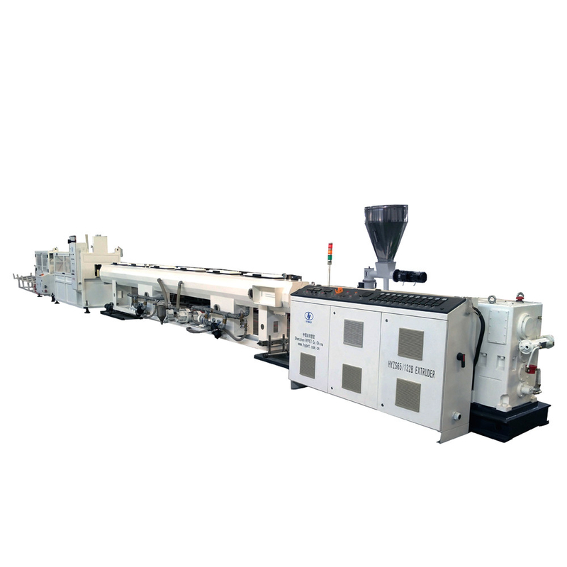 Υψηλής απόδοσης 110-200mm PVC αγωγών αποχέτευσης νερού και λυμάτων παραγωγής με ZS65/132 Απόδοση 420kg/h 8tons/day