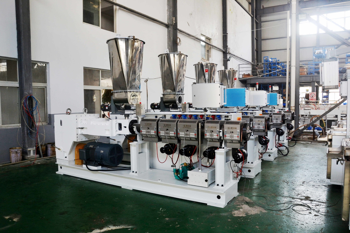 ZS65/132 Κωνική μηχανή διπλής βίδα για την παραγωγή εξωτερικών προφίλ WPC