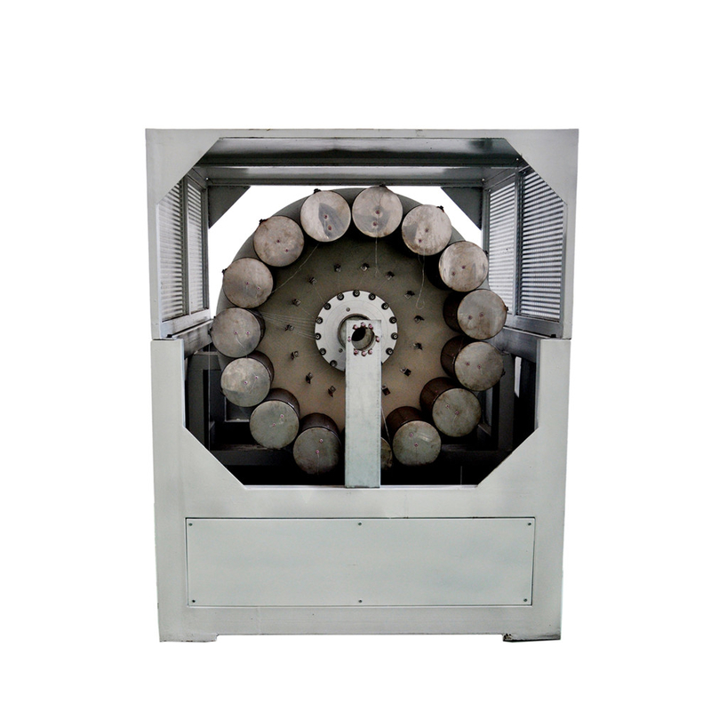 10-38mm 0,5-2 ιντσών Φυτικά ενισχυμένα σωλήνες PVC Μηχανή Ευέλικτος αγωγός εξαερισμού Διοχέτευση Ελαφριά γραμμή παραγωγής σωλήνων PVC