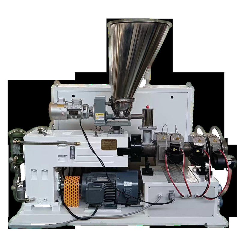 ZS35/80 Κωνική δίδυμη διπλή βίδα 70kg/h για δοκιμή εργαστηριακών σωλήνων με προφίλ PVC