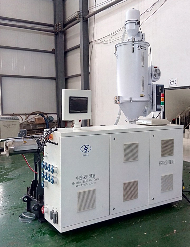 HYSJ55/34 37kw μονόστρωτος εξορμητής για HDPE PE PERT πίεση υδάτινο/αέριο χημικό σωλήνα