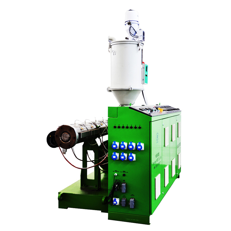 SJ90/28 45kw Μηχανή 220kg/h Μοναδικό βίδα Extruder για PPR PPH θερμό κρύο σωλήνα νερού σε τρία στρώματα διπλό σταθμό