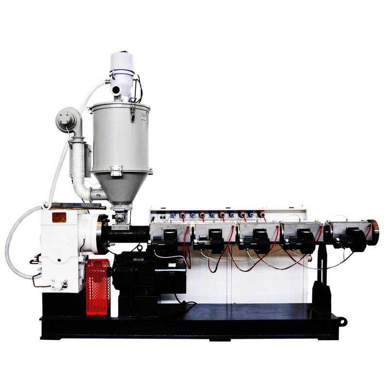 Κίνα κατασκευή PVC HDPE PE PPR PS ABS extruder μονοβίδα SJ65/30 37kw 110kg/h με αποδοτικό touqe κιβώτιο ταχυτήτων