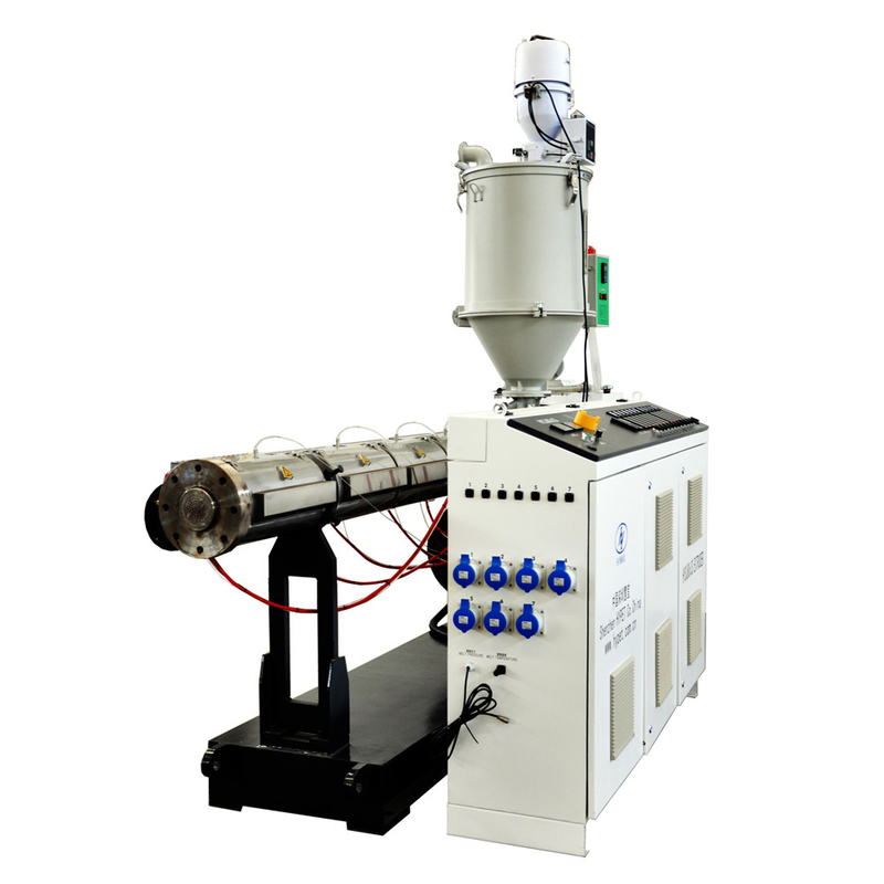 Κίνα κατασκευή PVC HDPE PE PPR PS ABS extruder μονοβίδα SJ65/30 37kw 110kg/h με αποδοτικό touqe κιβώτιο ταχυτήτων