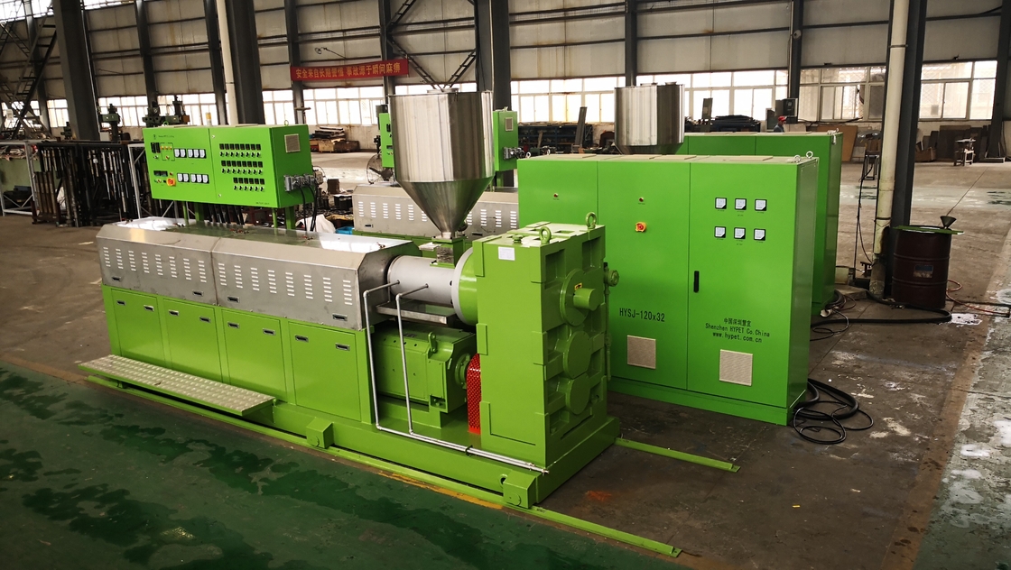 Νέο μοντέλο SJ120/30 90kw εξάτμιση Tpu χρώμα Masterbatch σφαιρίδια προφίλ σφραγιστή μαλακό PVC σφραγιστή ταινία Μία βίδα
