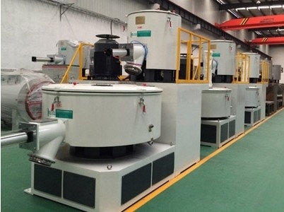 SRL Vertical PVC mixing hot/cold high speed mixer machining 300/600L για προϊόντα PVC και σφαιρίδια υψηλής γέμωσης