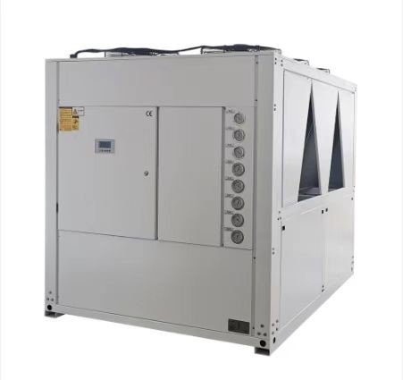 Μεγάλο βιομηχανικό ψυγείο νερού μοντέλο HYAC-50AF σε τύπο ψύξης με ανεμιστήρα