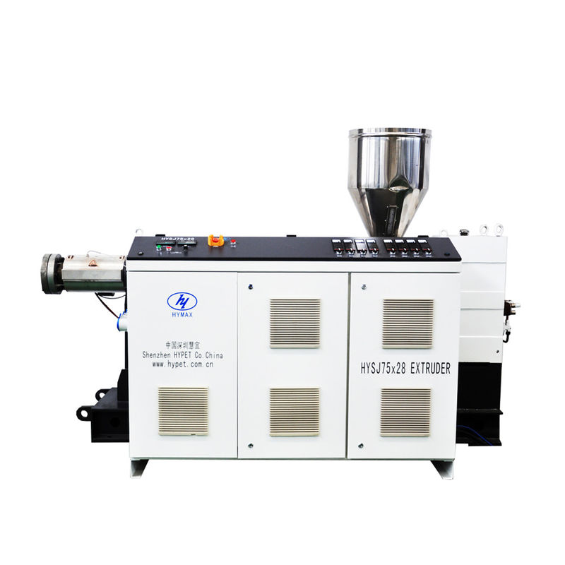 Δύο Hoppers HDPE PE PPR PPH πλαστικές μονόβελες εκχυλείς SJ160/28 110KW 430KW/H