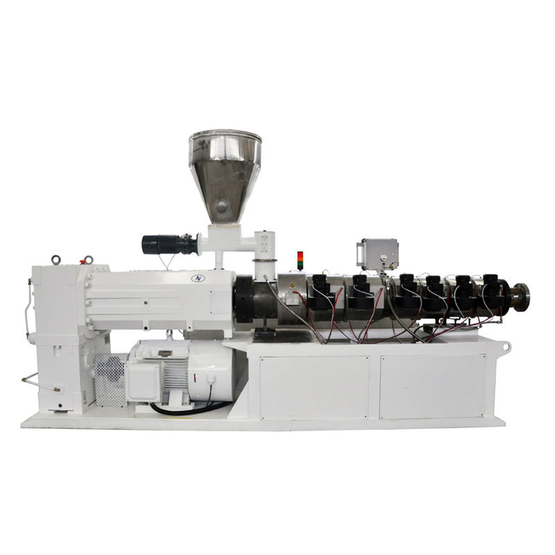 ZS95/188 Κωνική διπλή βίδα Extruder PVC σωλήνα γραμμή προφίλ σωλήνα με λογισμικό οθόνης αφής Siemens