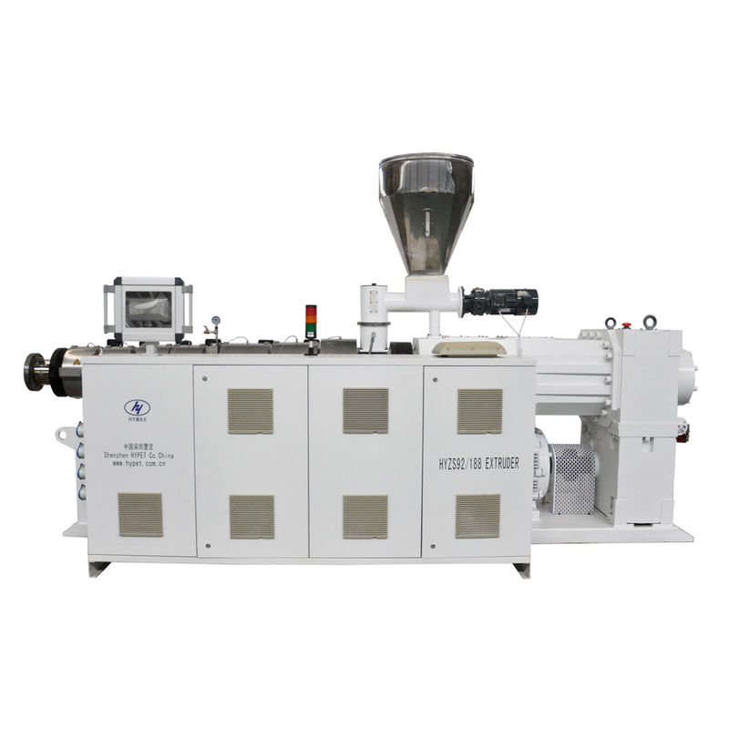 ZS95/188 Κωνική διπλή βίδα Extruder PVC σωλήνα γραμμή προφίλ σωλήνα με λογισμικό οθόνης αφής Siemens