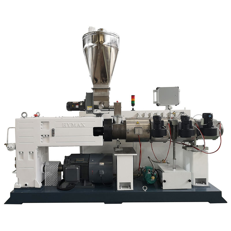 30KW Motor Power Twin Screw Extruder ZS55/120 για UPVC CPVC OPVC SOFT HARD PVC 4 Ζώνες θέρμανσης Απόδοση 280kg/h