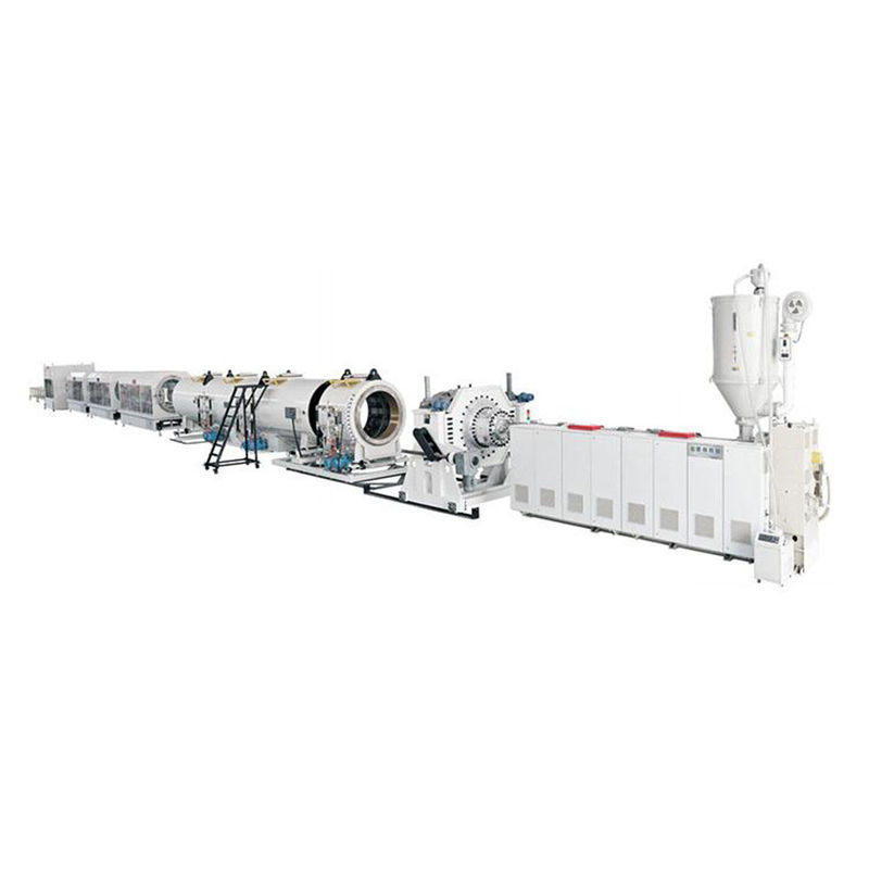 Τρεις στρώσεις ABC τύπου 315-630mm Μηχανή εκτόξευσης σωλήνων για HDPE PE σωλήνα αερίου / σωλήνα παροχής νερού