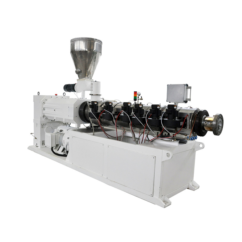 ZS95/188 Κωνική διπλή βίδα Extruder PVC σωλήνα γραμμή προφίλ σωλήνα με λογισμικό οθόνης αφής Siemens